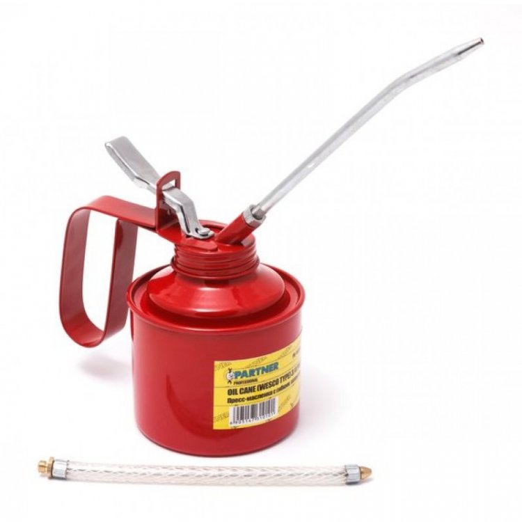 Пресс-масленка с гибким шлангом  350мл