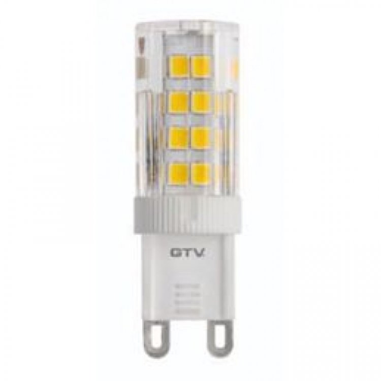 Лампочка светодиодная G9, SMD 2835, 4000K, 3,5W, AC220-240V, 360град, 320lm, 38mA