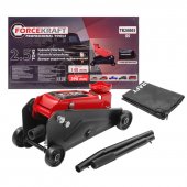 Домкрат подкатной гидравлический 2.5т (h min 140мм, h max 390мм) Домкрат подкатной гидравлический 2.5т (h min 140мм, h max 390мм)