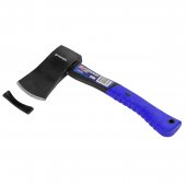 Топор с фиберглассовой ручкой и резиновой противоскользящей накладкой (900г,L-370мм)