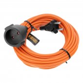 Удлинитель-шнур силовой Garden Series DENZEL, ПВС, 10м, 1 розетка 3 x 1,5