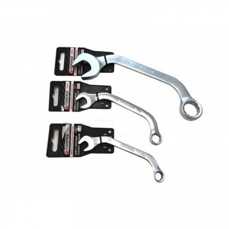 Ключ рожково-накидной С-образный 10мм на пластиковом держателе