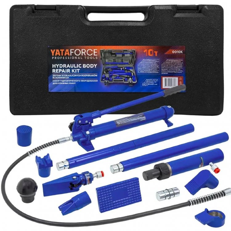 Набор гидравлического оборудования для кузовных работ 10 т Набор гидравлического оборудования для кузовных работ 10 т