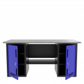 Верстак двухтумбовый, синий 1800*700 Garopt, GT1800DD.blue