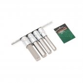 Набор головок-бит Hex 6-гранных, 4 пр. (Н12,Н14,Н17,Н19мм; L-100мм) 1/2", на планке Набор головок-бит Hex 6-гранных, 4 пр. (Н12,Н14,Н17,Н19мм; L-100мм) 1/2", на планке