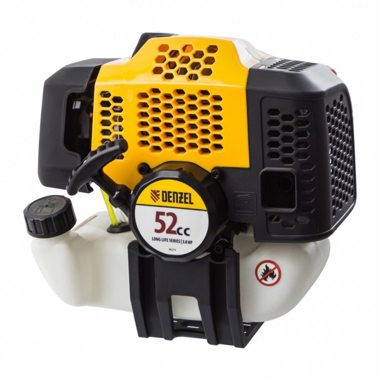 Триммер бензиновый мультифункциональный DGT-52S-MAX, 52 см3, разъёмная штанга// Denzel Триммер бензиновый мультифункциональный DGT-52S-MAX, 52 см3, разъёмная штанга// Denzel