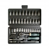 Набор инструмента 46пр. 1/4" (6-гран.)(4-14мм) Набор инструмента 46пр. 1/4" (6-гран.)(4-14мм)