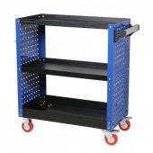 Тележка инструментальная 3-х полочная (750х700х345мм, полки 700х345х55мм-3 шт)