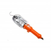 Светильник переносной (для ламп Е27, max 60W, IP20, AC220-240V, кабель 5м, оранжевый) Светильник переносной (для ламп Е27, max 60W, IP20, AC220-240V, кабель 5м, оранжевый)