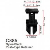 Клипса для крепления внутренней обшивки а/м Мерседес пластиковая (100шт/уп.) Клипса для крепления внутренней обшивки а/м Мерседес пластиковая (100шт/уп.)