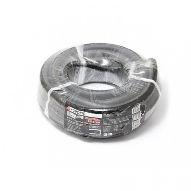 Шланг резиновый армированый бензо-маслостойкий 16х25.5ммх10м(повышенная гибкость и сопротивление к излому,раб.давл.20bar,max60bar,-30C°+70C°,DIN20018)