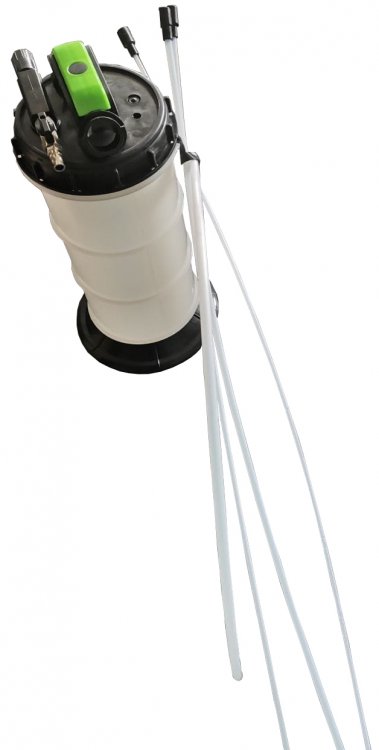 Емкость для откачки масла с ручным и пневмоприводом, 6 л Емкость для откачки масла с ручным и пневмоприводом, 6 л