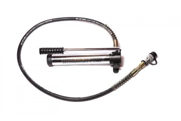 Насос гидравлический ручной 4т(объем масла-04л, давление-600bar,L шланга-0,8мм) Насос гидравлический ручной 4т(объем масла-04л, давление-600bar,L шланга-0,8мм)