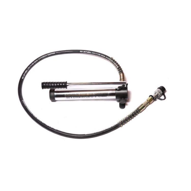 Насос гидравлический ручной 4т(объем масла-04л, давление-600bar,L шланга-0,8мм) Насос гидравлический ручной 4т(объем масла-04л, давление-600bar,L шланга-0,8мм)