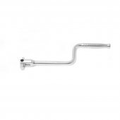 Вороток-коловорот шарнирный с переставным посадочным квадратом 3/8"х1/2" (L-410мм)