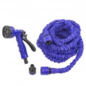 Шланг поливочный расширяющийсяв комплекте с пистолетом распылителем (иск.латекс,15м,7 режимов полива)