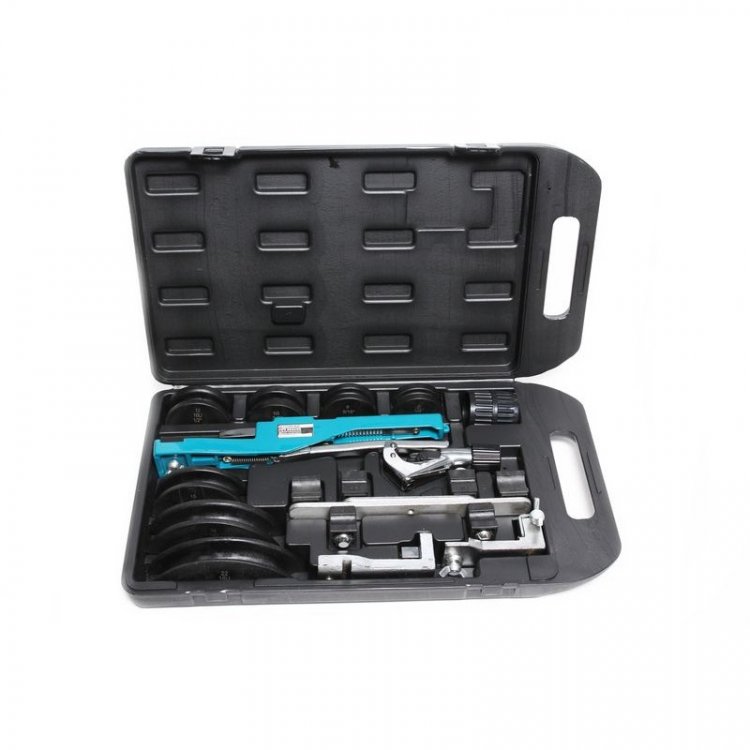 Трубогиб ручной механический для трубок из мягких металлов с доп. креплениями(1/4", 5/16", 3/8", 1/2", 5/8", 3/4", 7/8"; толщина стенки трубки 1мм)