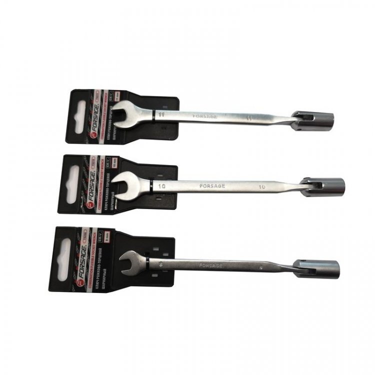 Ключ рожково-торцевой шарнирный 22мм на пластиковом держателе Ключ рожково-торцевой шарнирный 22мм на пластиковом держателе