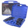 Набор отверток силовых ударных магнитных 12пр. (SL: 6х38,3.2х75,5х75,6х100,8х150,9.5х200мм PH: 2х38,0х75, 1х75, 2х100, 3х150, 4х200мм), в кейсе