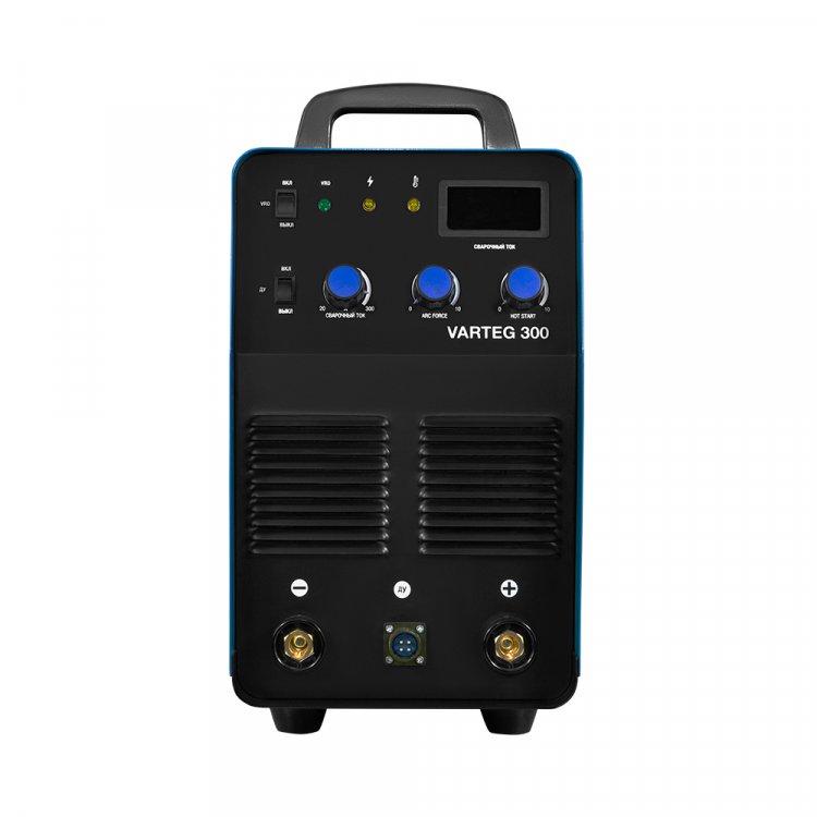 Сварочный аппарат VARTEG 300 - Регулировка горячего старта. Регулировка форсажа дуги (контроль стабилизации дуги). Отключаемый VRD. Антизалипание. Разъем под пульт ДУ. MMA, панельные розетки 35 мм2, напряжение питания: 380В±15%, Диапазон сварочного т Сварочный аппарат VARTEG 300 - Регулировка горячего старта. Регулировка форсажа дуги (контроль стабилизации дуги). Отключаемый VRD. Антизалипание. Разъем под пульт ДУ. MMA, панельные розетки 35 мм2, напряжение питания: 380В±15%, Диапазон сварочного т