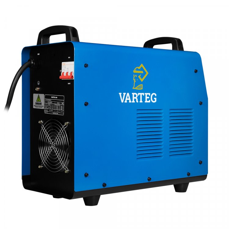 Сварочный аппарат VARTEG 300 - Регулировка горячего старта. Регулировка форсажа дуги (контроль стабилизации дуги). Отключаемый VRD. Антизалипание. Разъем под пульт ДУ. MMA, панельные розетки 35 мм2, напряжение питания: 380В±15%, Диапазон сварочного т Сварочный аппарат VARTEG 300 - Регулировка горячего старта. Регулировка форсажа дуги (контроль стабилизации дуги). Отключаемый VRD. Антизалипание. Разъем под пульт ДУ. MMA, панельные розетки 35 мм2, напряжение питания: 380В±15%, Диапазон сварочного т