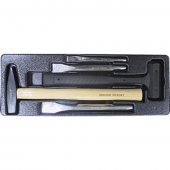 Набор молотков и зубил 5 пр. в ложементе