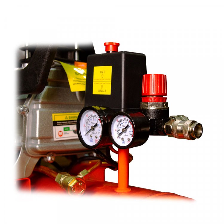 Масляный коаксиальный компрессор AERO 220/24  - (220В, 1,5кВт, 220л/мин, бак 24л, FoxWeld) (арт. 5069) Масляный коаксиальный компрессор AERO 220/24  - (220В, 1,5кВт, 220л/мин, бак 24л, FoxWeld) (арт. 5069)