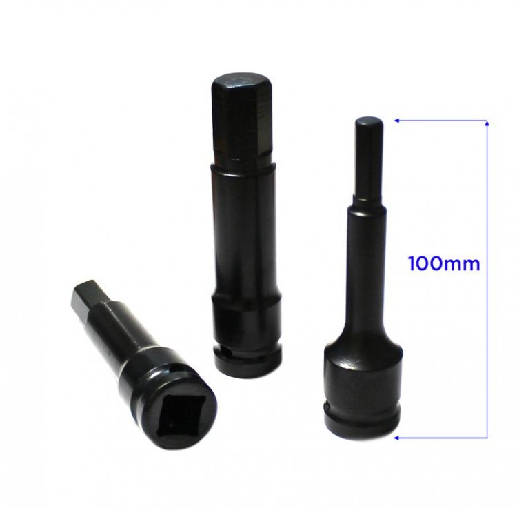 Головка-бита 6-гранная ударная 7мм, 1/2"