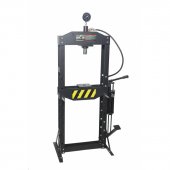 Пресс гидравлический напольный 12т, ручной/ножной привод (рабочая высота: 0-1000мм, рабочая ширина: 495мм, рабочий стол: 150х495мм, ход штока: 135мм)