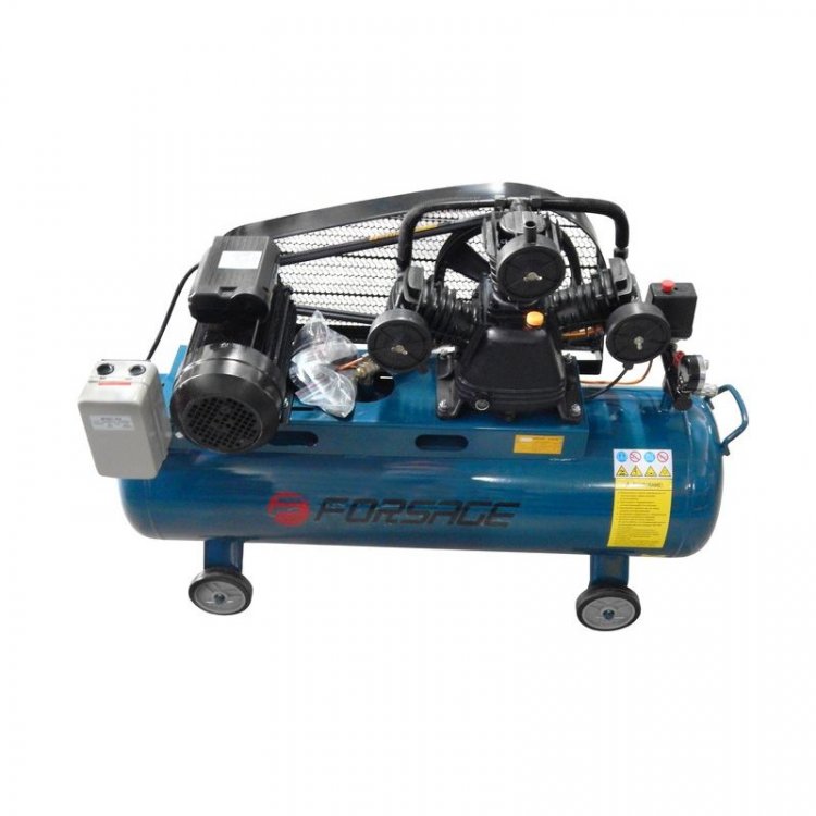 Компрессор 100л 3-х поршневой с ременным приводом (3.0кВт, ресивер 100л, 360л/м, 220В) Компрессор 100л 3-х поршневой с ременным приводом (3.0кВт, ресивер 100л, 360л/м, 220В)